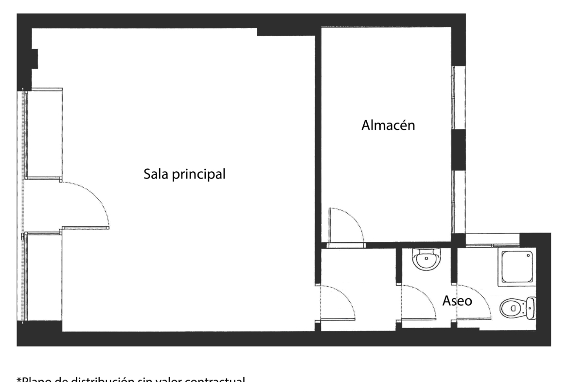 Plano del local