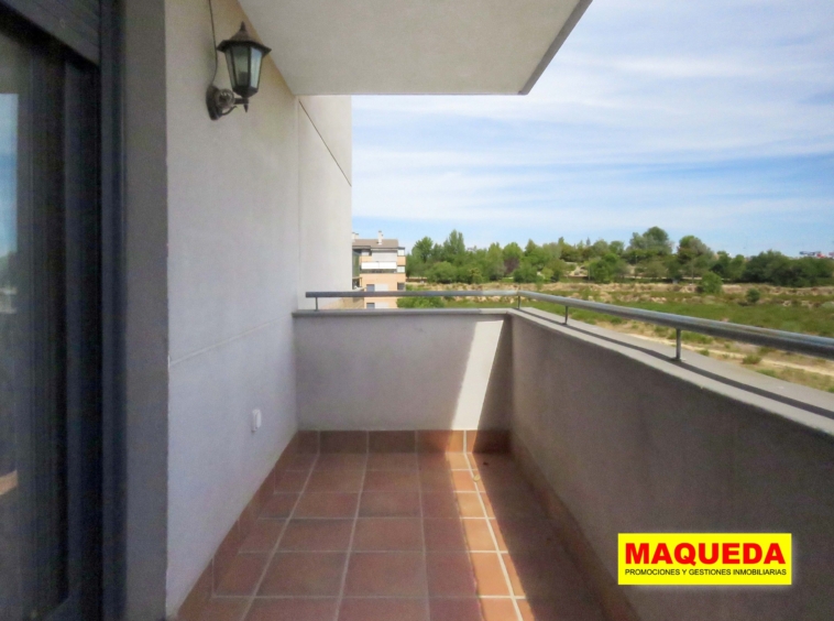 Terraza del dormitorio en la planta baja con excelentes vistas